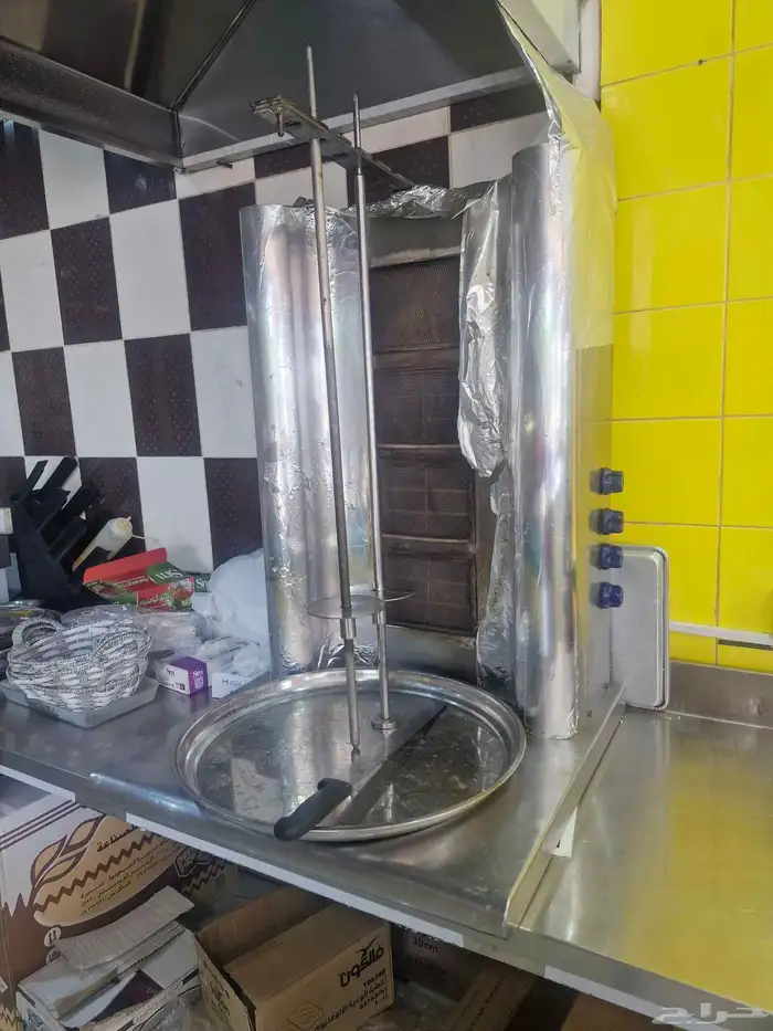 للبيع معدات بروست و شاورما و همبرجر سندويتشات 4