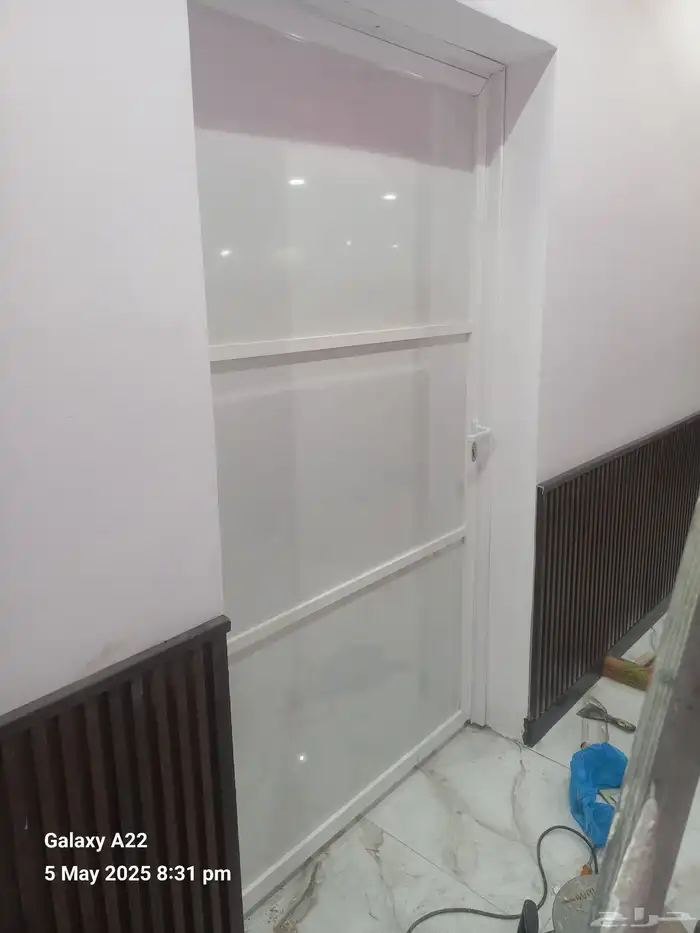 باب المنيوم عادي 2