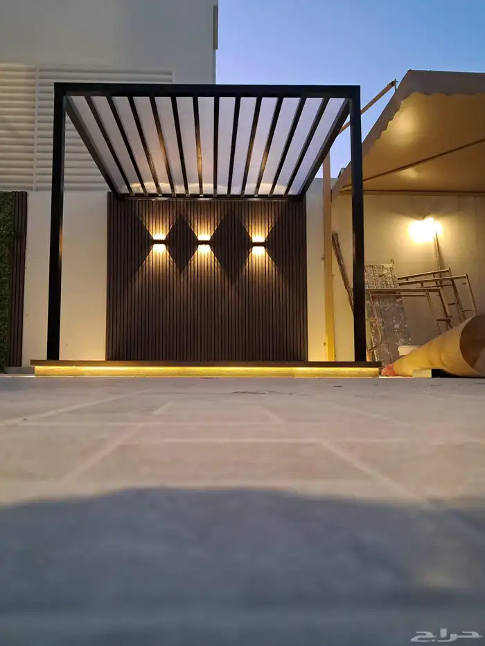 فنون العشب متخصصون فى تنفيذ مظلات وحدائق 19