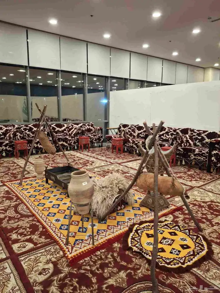 كرسي طولات زجج جلسات شعبيه وترثيه قهوجين صبابين رجال نساء 1