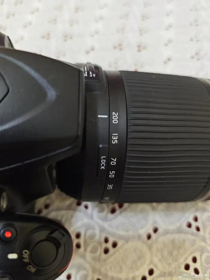 كاميرا نيكون D3400 مع عدسه تامرون 10