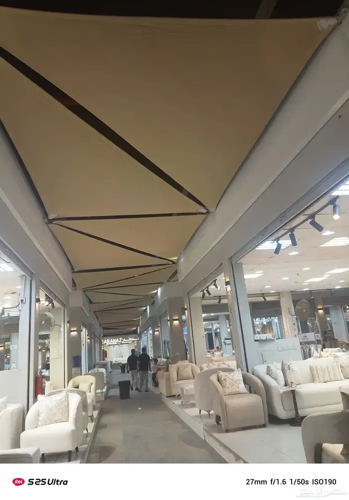 مظلات سيارات وسواتر وتركيب لكسان وجلسات جده 8