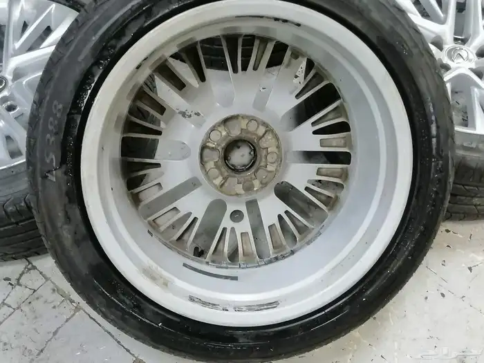 جنوط لكزس es350 أصلي وكاله مقاس 18 4