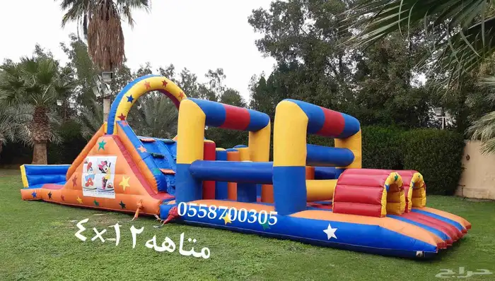 نطيطات نطيطه زحليقه ملعب صابوني العاب اطفال بالرياض 11