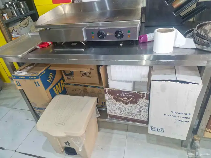 للبيع معدات بروست و شاورما و همبرجر سندويتشات 5