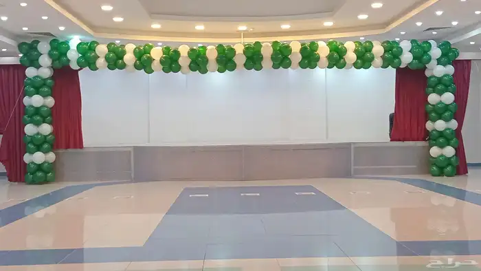 تجهيز افتتاح . تجهيز اقواس بالون . ايجار سماعات 0