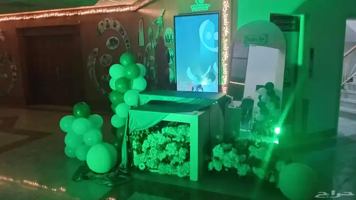 تجهيز افتتاح . تجهيز اقواس بالون . ايجار سماعات 1