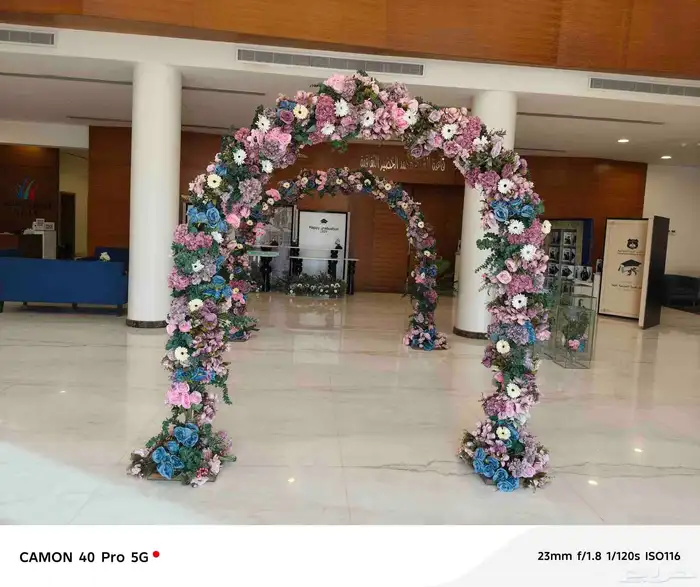 تاجير كراسي وطاولات وتنسيق مداخل استقبال وكوش 7