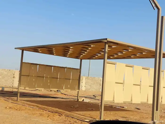 خيام مظلات سواتر برجولا غرفه 5