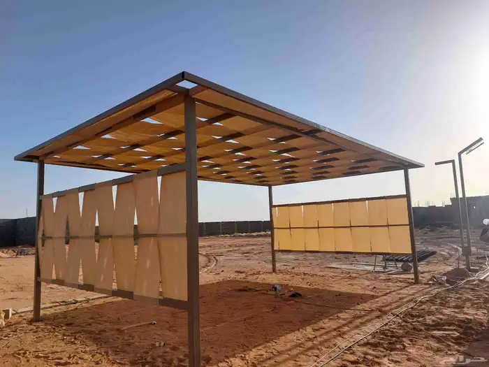 خيام مظلات سواتر برجولا غرفه 6