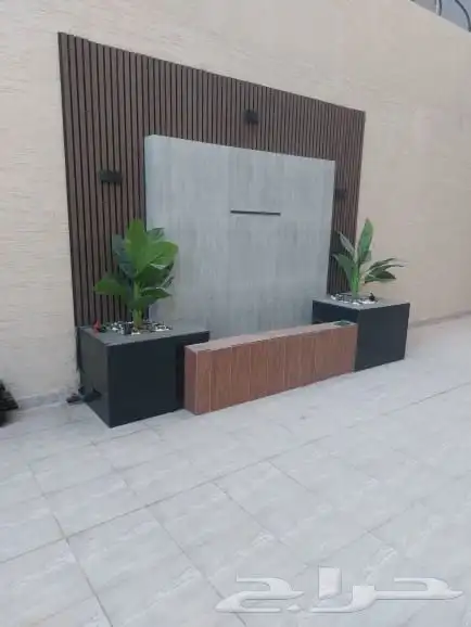 تنسيق حدائق الرياض وزراعة الثيل الطبيعي وتركيب العشب الصناعي 6