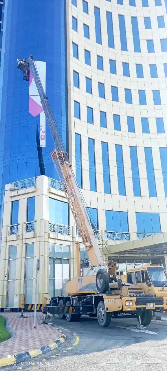 رافعه باسكت كرين رفع عمال تحميل وتنزيل جميع انواع الاحمال 4