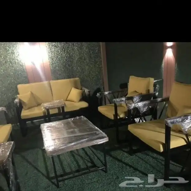 جلسات خارجيه خشب وحديد تفصيل علي حسب طلب العميل 9