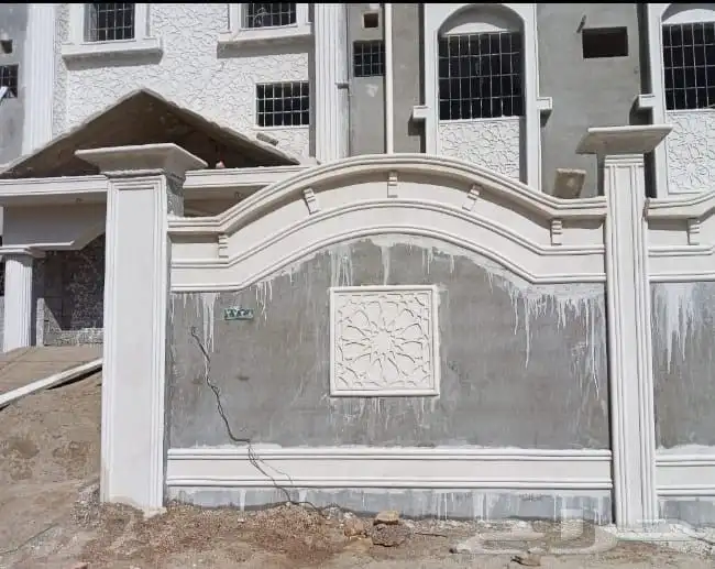 ديكورات خارجيه اسمنتيه بجميع اشكال 0