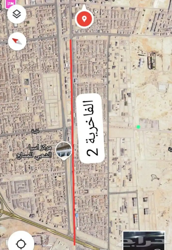 ارض تجارية علي الامير متعب الشعله سعر للمتر3000الي 3500ريال 0