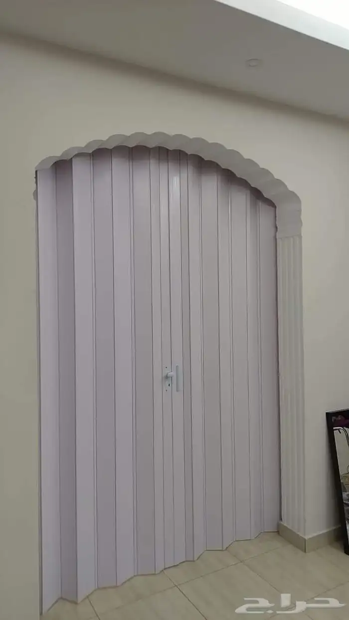 ابواب كرديون سحاب بلاستيك جلد كوري ايطالي   باعبود للديكورات 8