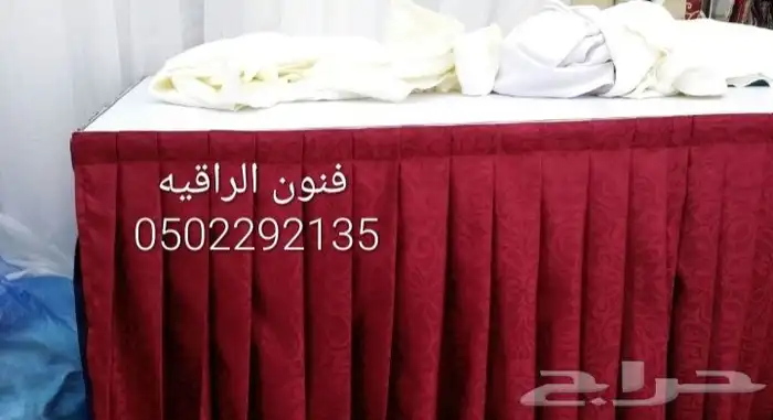 تلبيسات كراسي افراح وطاولات 9
