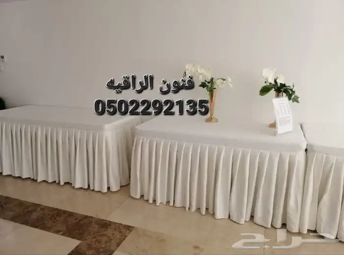 تلبيسات كراسي افراح وطاولات 8