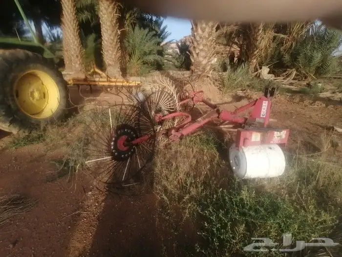 حراثة جنديردبل متعطل فيها طرنبه الهايدرولك الداخليةمع كلحقات 0
