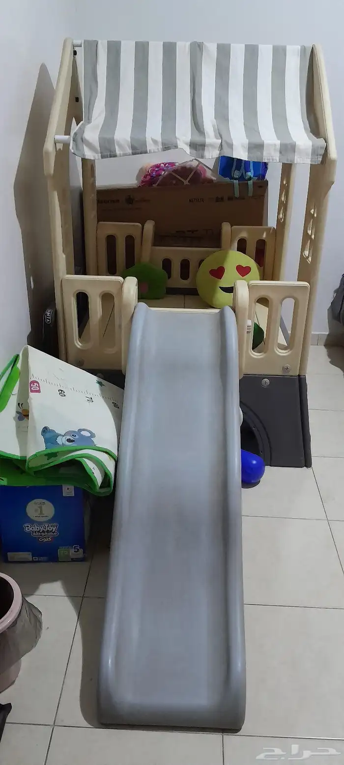 لعبة اطفال بيت اطفال مع زحليقه 1