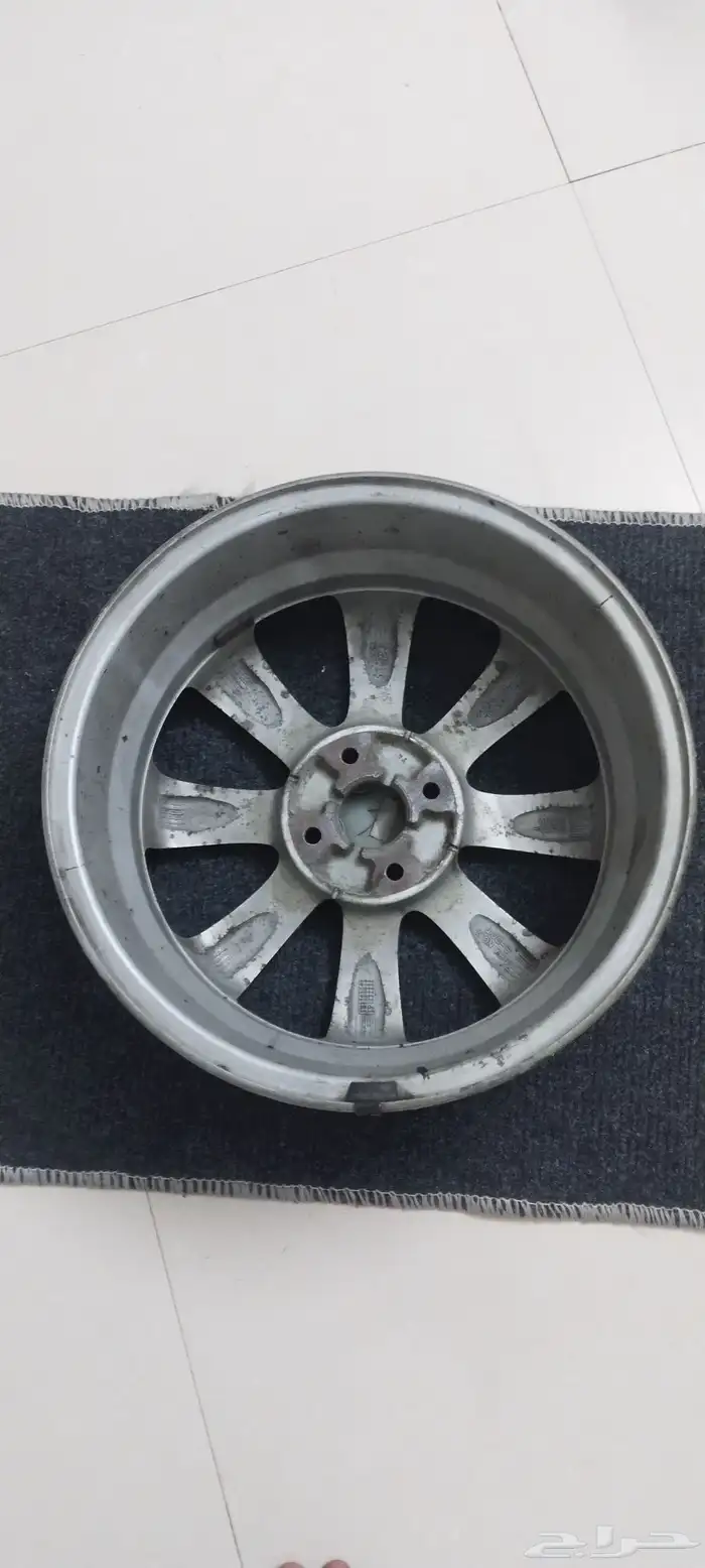 جنط واحد اكسنت اصلي المنيوم مستعمل مقاس16يركب أي مديل اكسنت 3