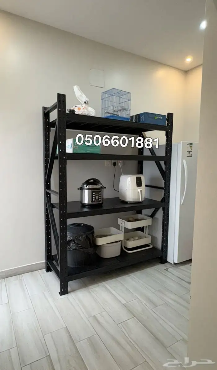 أرفف متر ونصف (بزة) رفوف متينة ب 280 ريال 0
