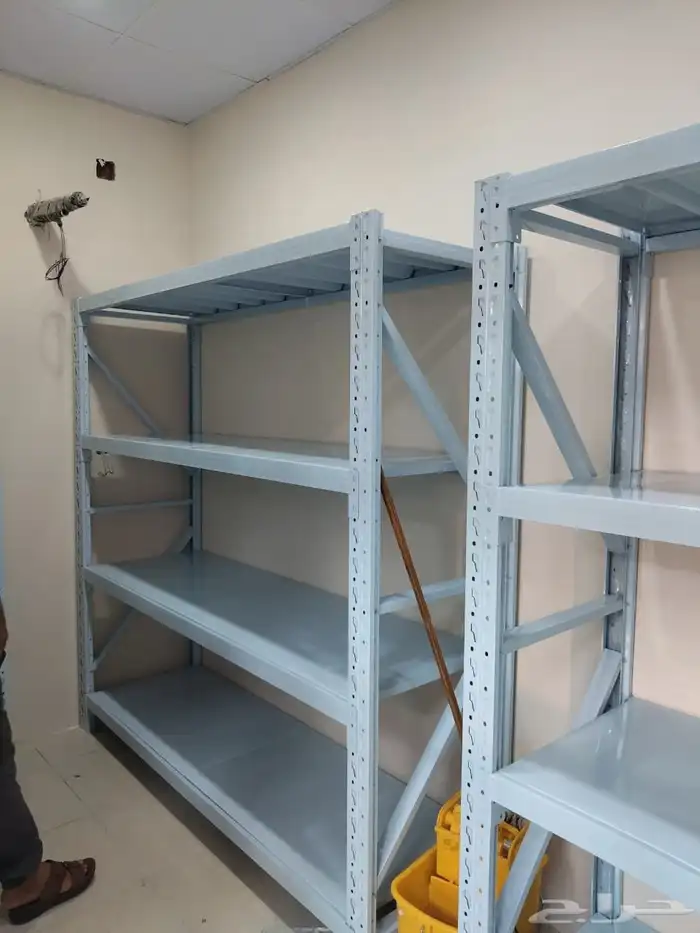 رفوف تخزين رفوف مستودعات رفوف بقاله ارفف رفوف مخازن 0