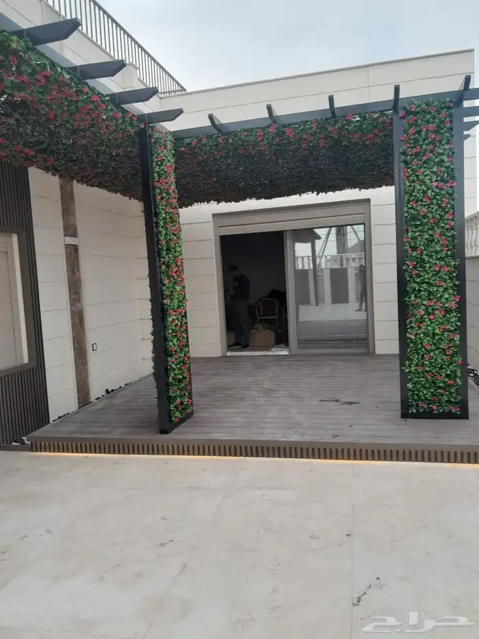 فنون العشب متخصصون فى تنفيذ مظلات وحدائق 10