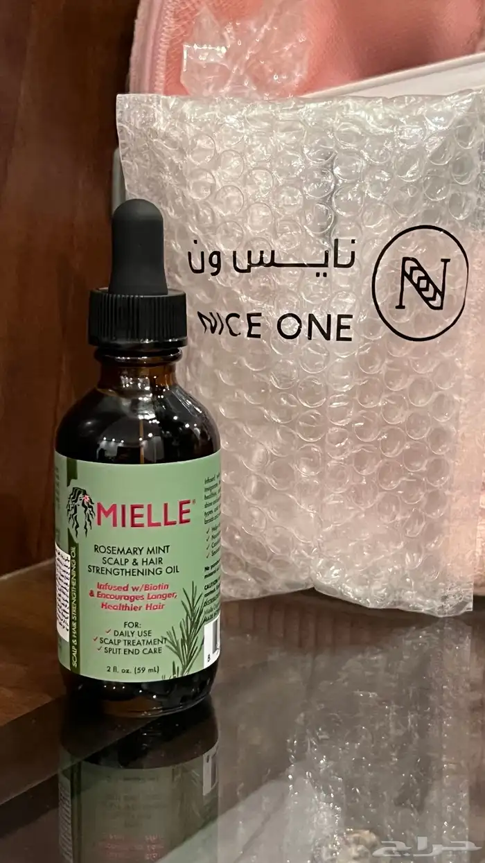 زيت شعر إكليل الجبل جديد من نايس ون ما استخدمته ولا مره 0