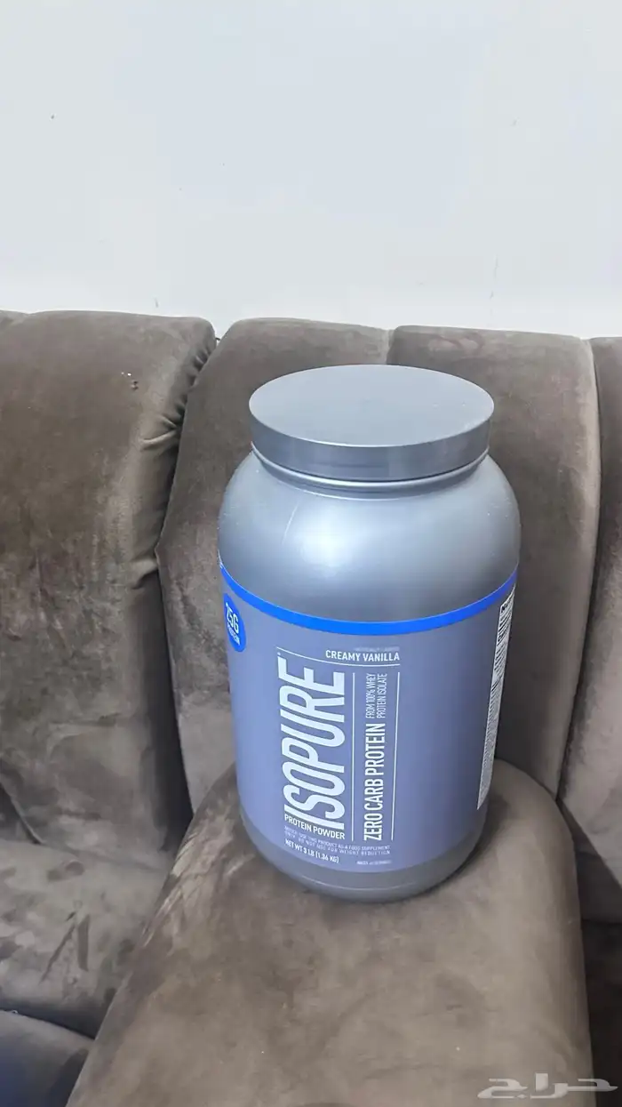 بروتين باودر ايزو بكريمة الفانيليا 0