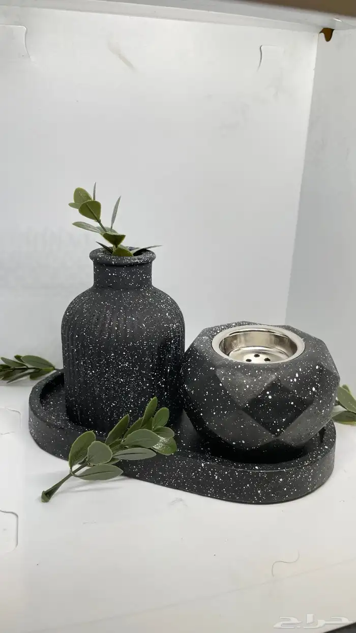 طقم فازه  مبخرة   صحن 0
