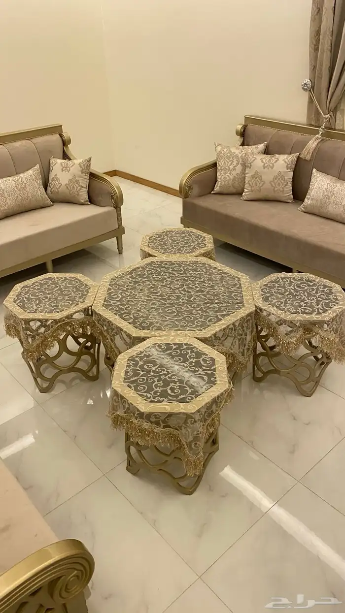 كنب نظيف خشب زان 6
