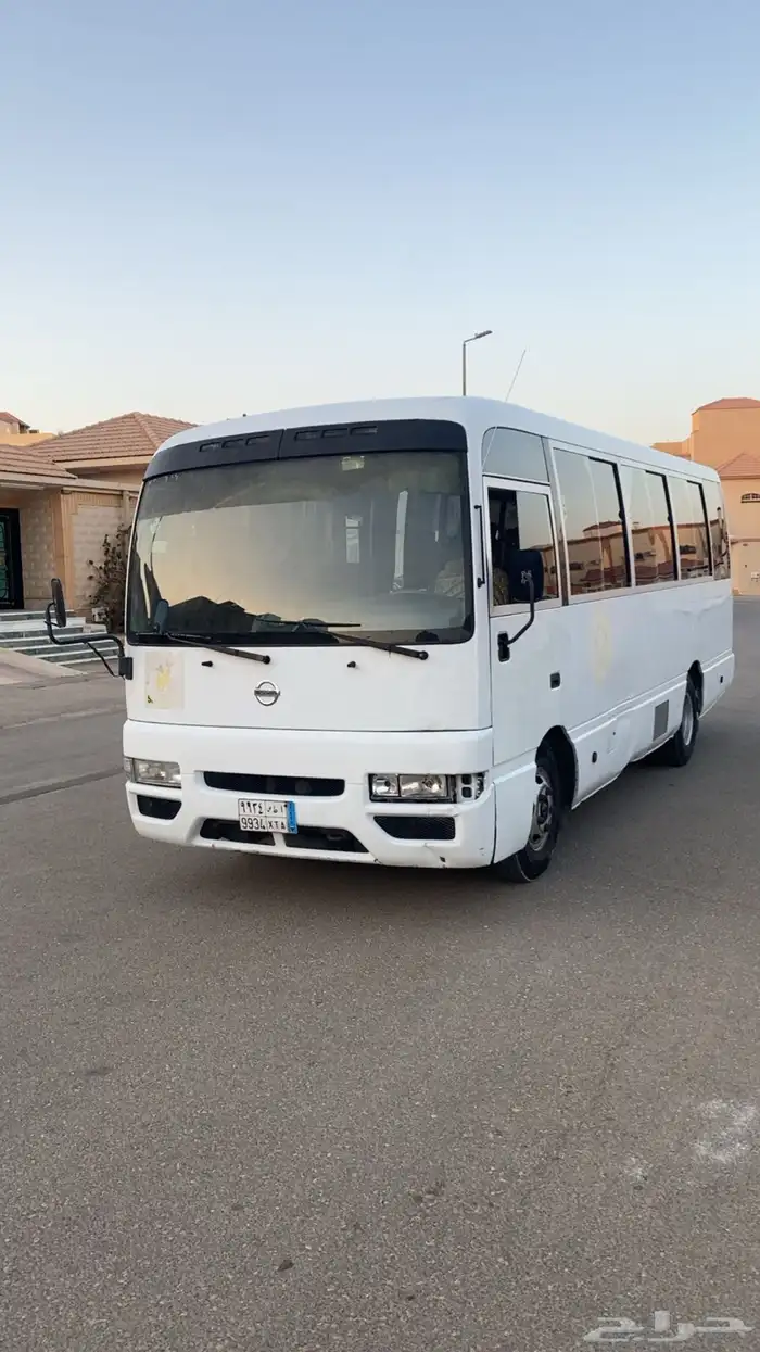 اجار باص 30 راكب في بريده مع السائق توصيل يومي و شهري وسنوي 0