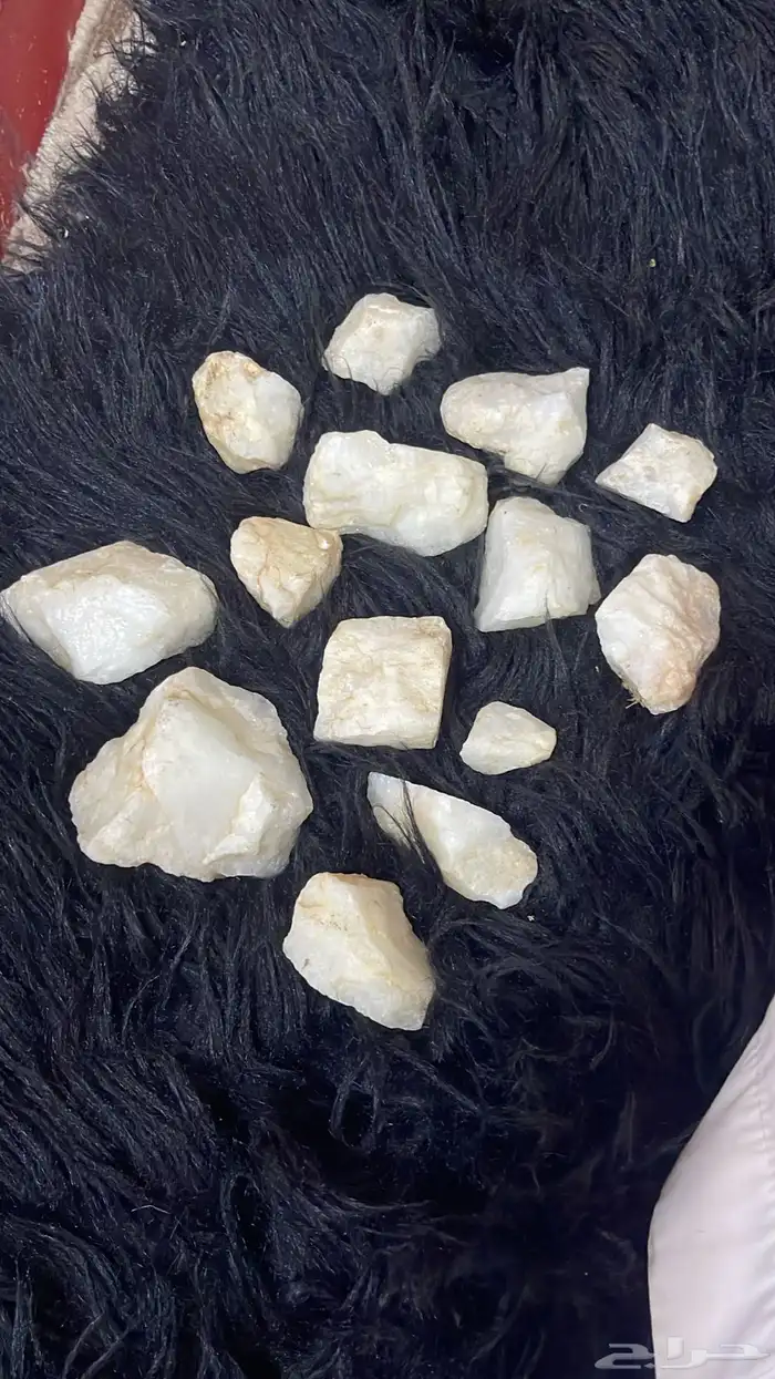 احجار بيضاء المرو لتصميم الحدائق والأرصفة والأرضيات 0