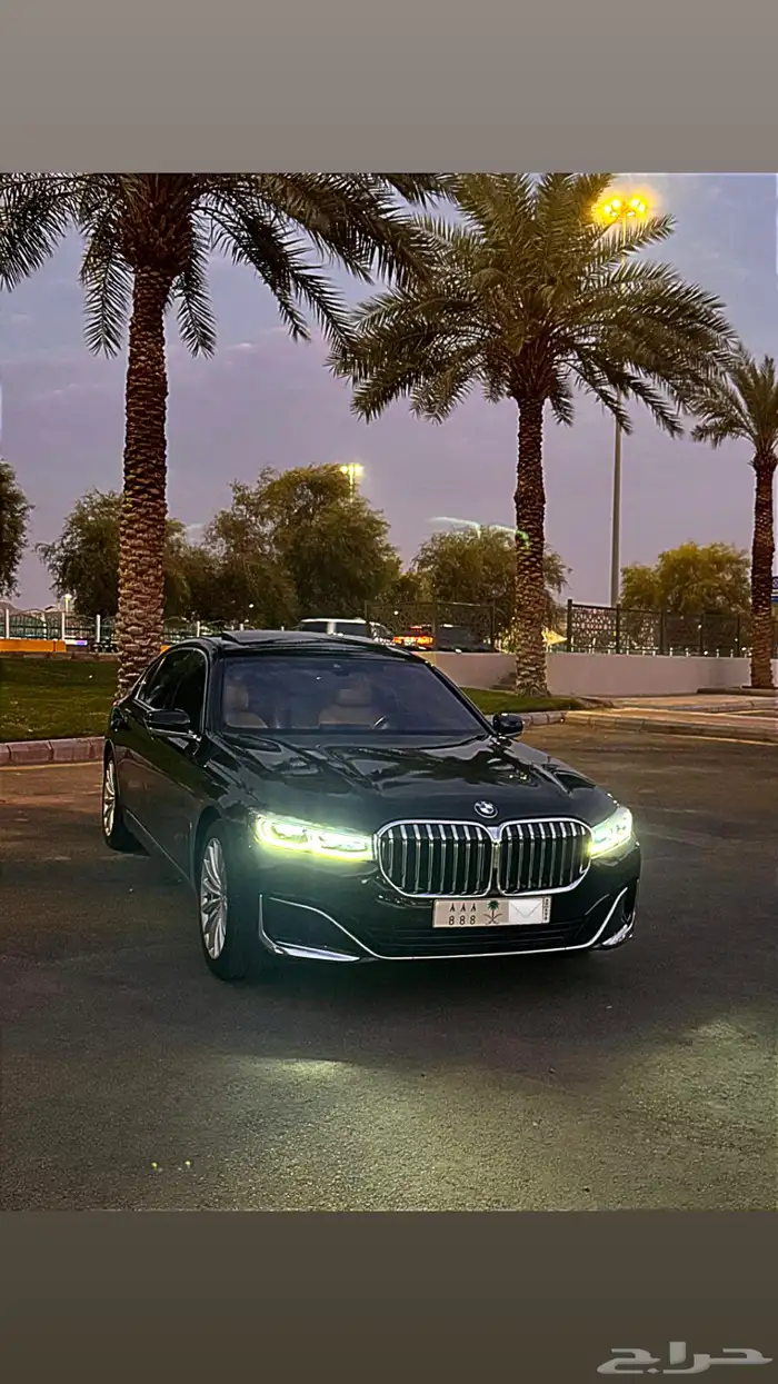 BMW الفئة السابعه مخزنه 5