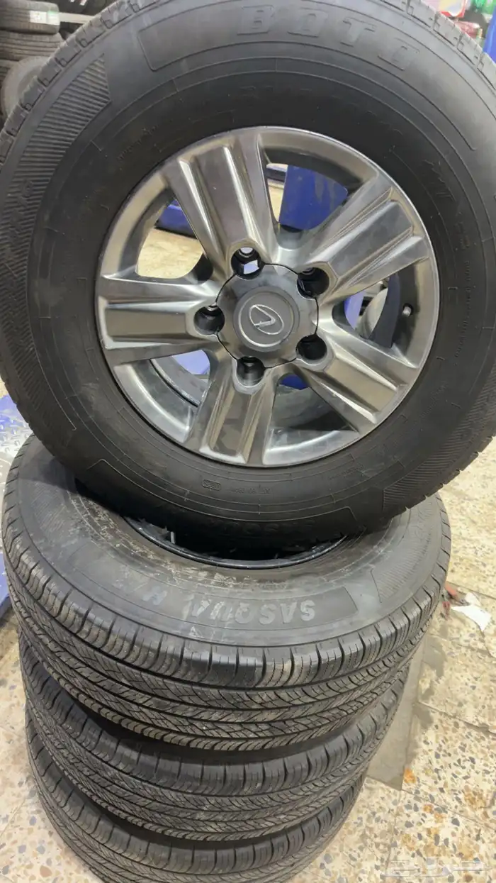 جنوط  كفرات شبه جديده 0