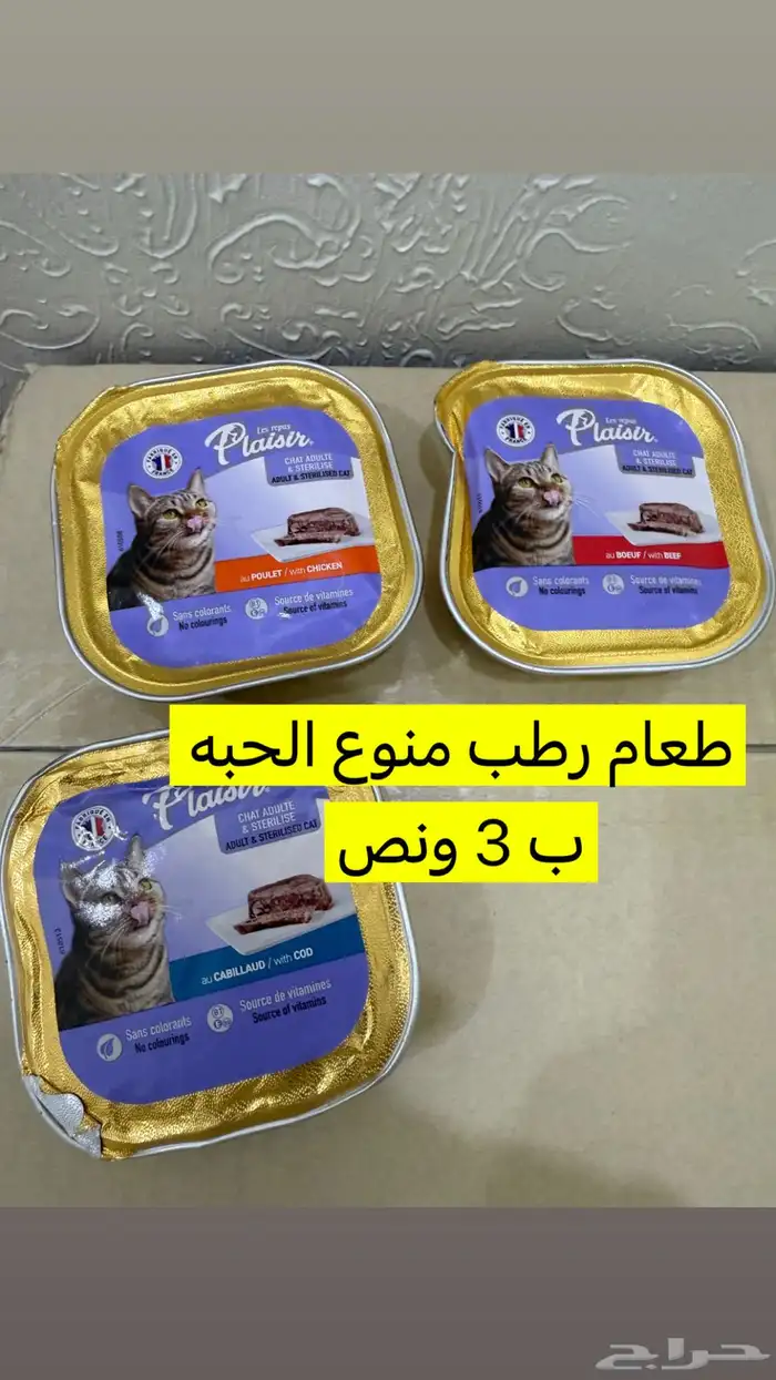 طعام قطط 3