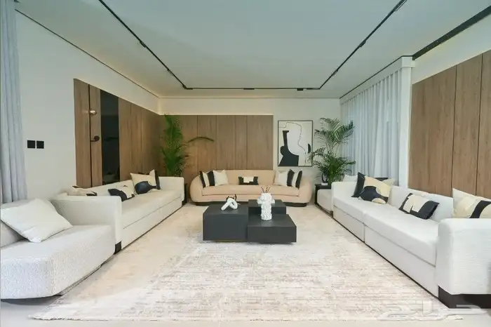 للبيع فلل بتصميم عصري وحديث بدون سعي على المشتري 8