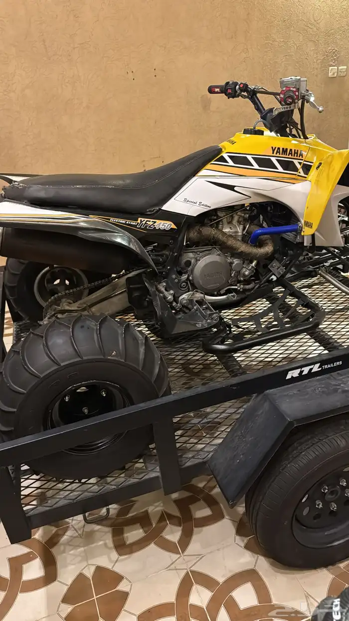 للبيع دباب yfz450 بانشي سبشل ايديشن 2008 3