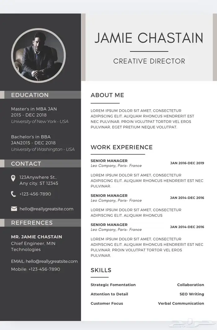 سيرتك الذاتية الاحترافية جاهزة تخطف الأنظار 26