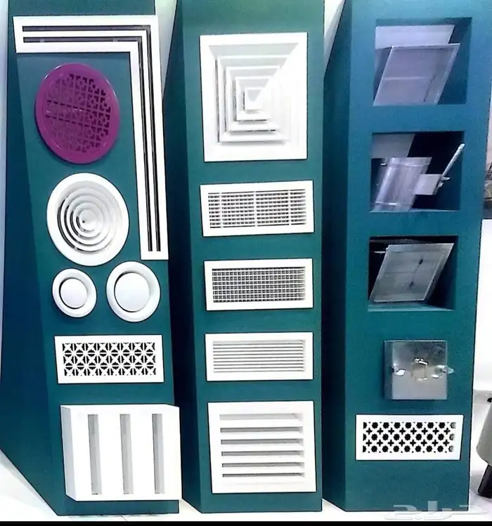 دكت تكييف مركزي مخفي صحراوي شفط هود وتركيب 9