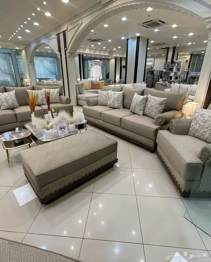 كنب صاله مجالس جاهز تفصيل حسب طلبك بسعار مخفضه 5