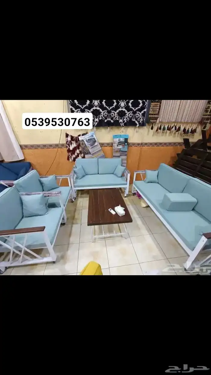 جلسات خشب و حديد فاخر حصريا 3