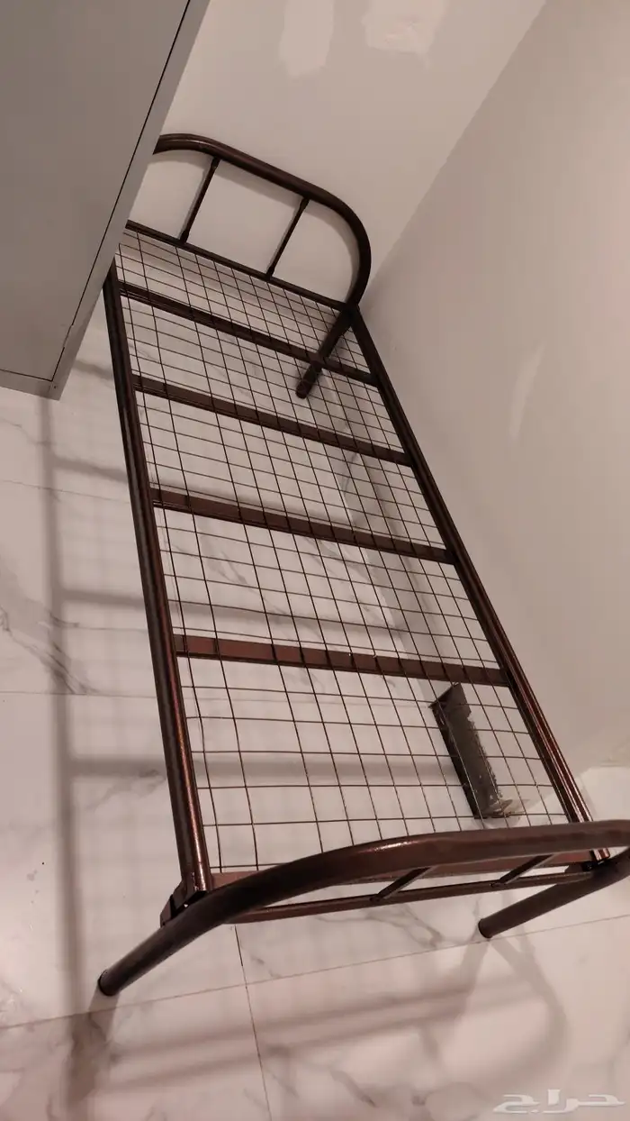 سرير حديد مع مراتب دولاب بطانيه مخده سعر جمله 1