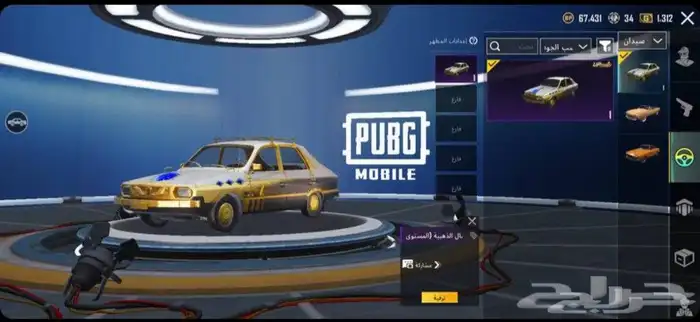 حساب ببجي 10
