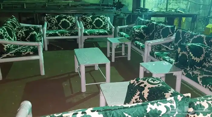 لتفصيل جلسات خارجية خشب حديد جلسات علي حسب الطلب العميل 4