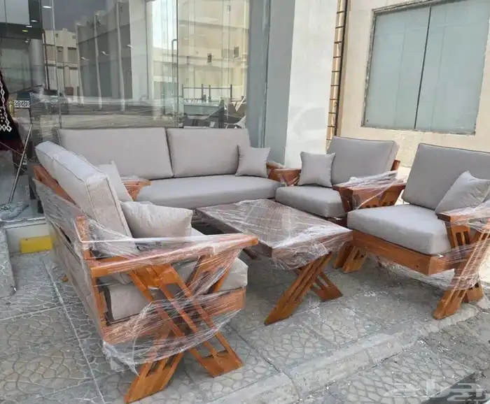 جلسات خشب و حديد فاخر حصريا 16