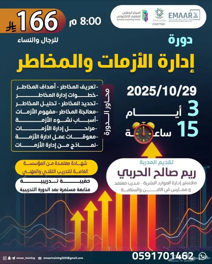 أهم دورات التوضيف والترقيات جميع القطاعات عن بعدلايشترط حضور 0