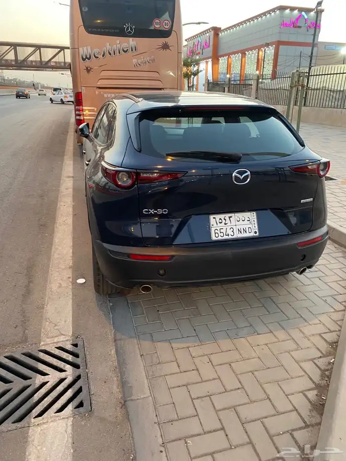 للبيع مازدا cx-30 موديل 2021 ممشى قليل 2