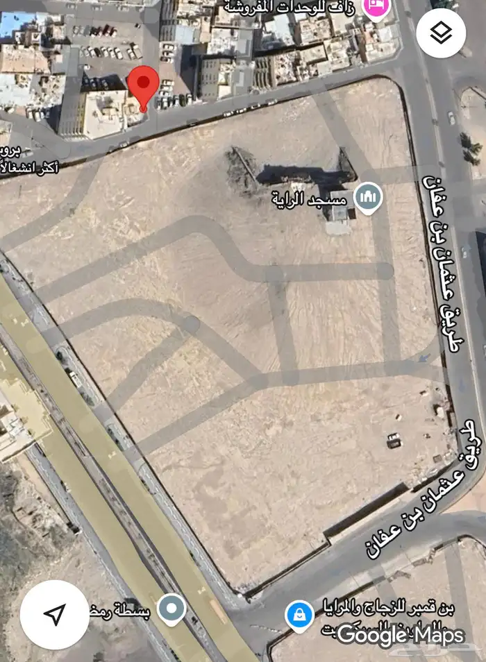 عمارة واجهتين في حي الراية 5